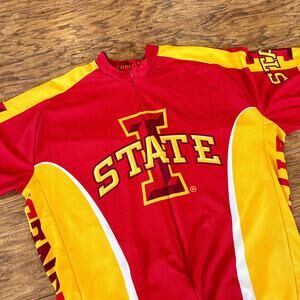 Adrenaline Iowa State Cyclones Red Yellow Cycling Jersey 3XLa